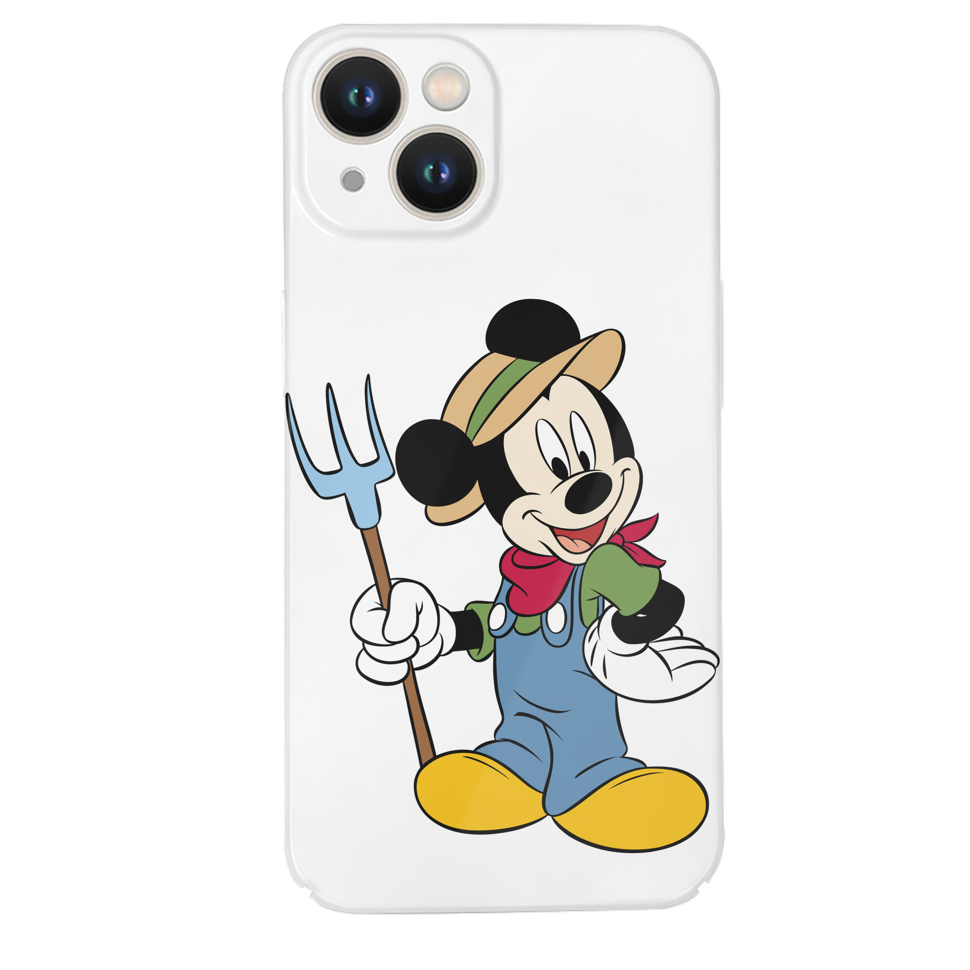 （画像用） ミッキーマウス Mickey Mouse 【iPhone 14シリーズ対応】ハードケース